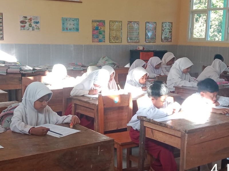 SDN 10 Curahtatal Laksanakan Asesmen Sumatif Akhir Tahun Tahun Pelajaran 2025/2026